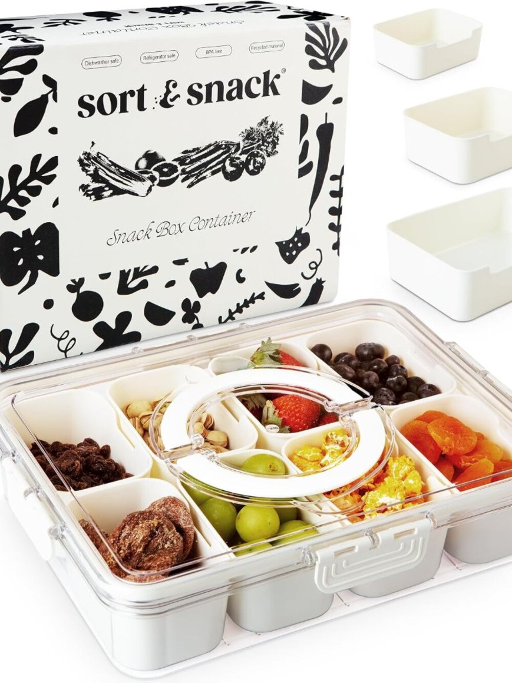 Sort & Snack 10 in 1 Large Snackle Box